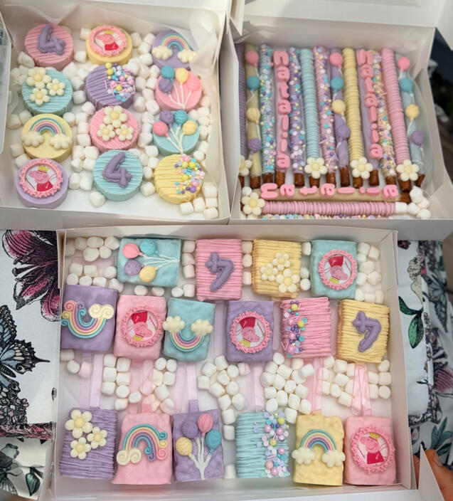 peppa pig inspired treats